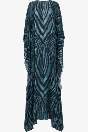 Roberto Cavalli Kaftan with devorè effect