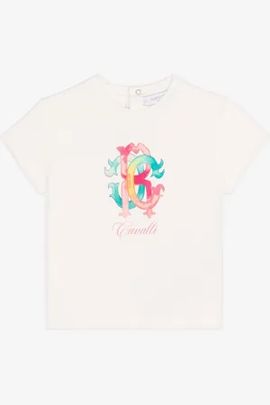 Roberto Cavalli Camiseta con monograma estampado
