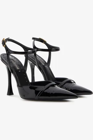 Roberto Cavalli Patent leather sandals