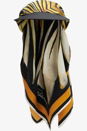 Roberto Cavalli Gorra Con Visera Y Foulard Ray Of Gold