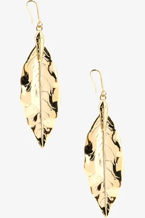 Roberto Cavalli Leaf Earrings