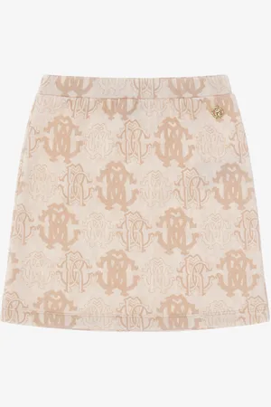 Roberto Cavalli Falda con logo RC