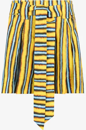 Roberto Cavalli Shorts De Lino Estampado Baidera