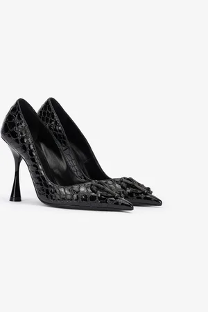 Roberto Cavalli Zapatos De Salón Cocodrilo De Piel