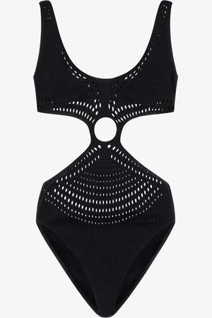 Roberto Cavalli Bañador Entero Con Aberturas Cut-Out