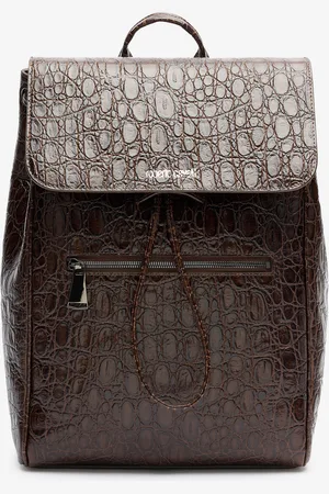 Roberto Cavalli Mochila efecto escamas de cocodrilo
