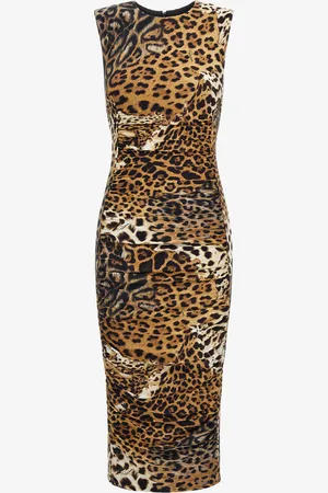 Roberto Cavalli Jaguar Skin print dress