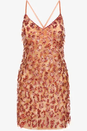 Roberto Cavalli Short embroidered dress