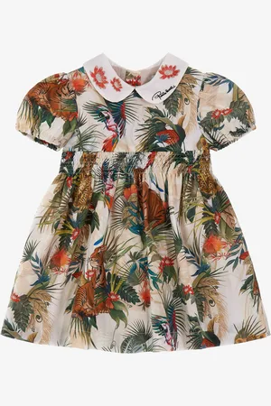 Roberto Cavalli Jungle print dress