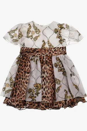 Roberto Cavalli Jaguar Skin print dress