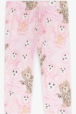 Roberto Cavalli Leggins de algodón con estampado Teddy Bear