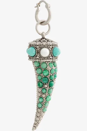 Roberto Cavalli Pendientes con detalle de piedra