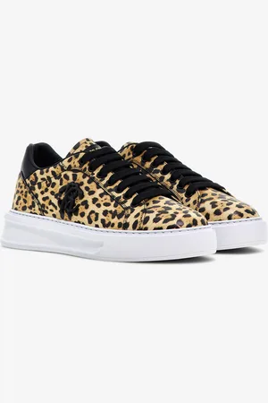 Roberto Cavalli Zapatillas bajas estampado Jaguar