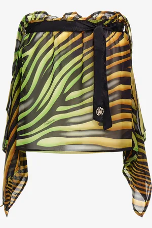 Roberto Cavalli Zebra Print Skirt