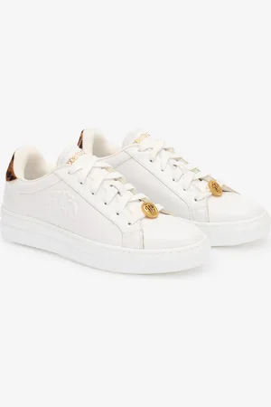Roberto Cavalli Zapatillas con talón piel de jaguar
