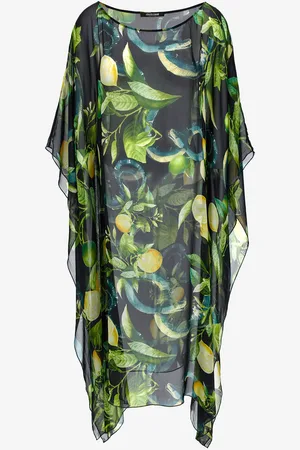 Roberto Cavalli Lemon print kaftan