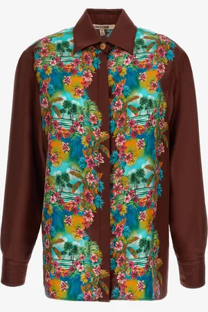 Roberto Cavalli Hawaii silk Shirt