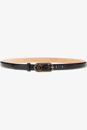 Roberto Cavalli Belt with Monogram RC