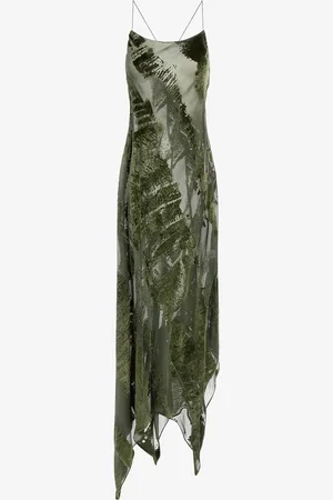 Roberto Cavalli Devorè Slip Dress