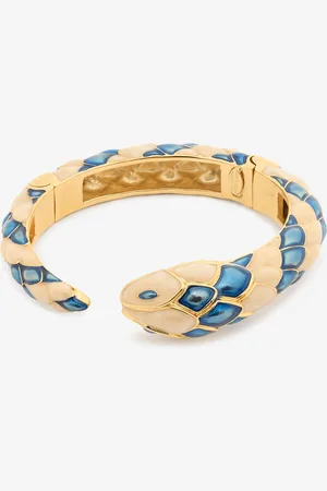 Roberto Cavalli Rigid Bracelet with Snake Design
