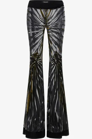 Roberto Cavalli Flare Velvet Trousers