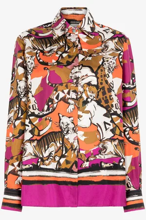 Roberto Cavalli Wild Cat silk Shirt
