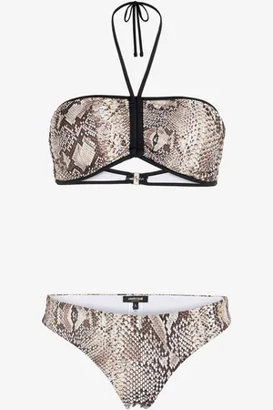 Roberto Cavalli Snake-Print Bikini