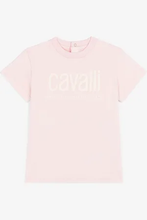 Roberto Cavalli Camiseta con logo