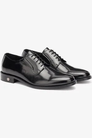 Roberto Cavalli Laced Loafers with Glossy Finish