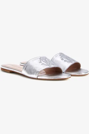 Roberto Cavalli RC logo sandals