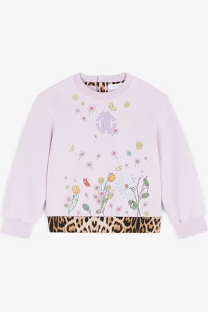 Roberto Cavalli Sudadera de algodón con Monograma RC