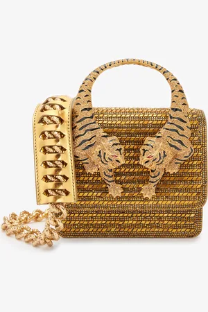 Roberto Cavalli Minibolso Roar Con Cristales
