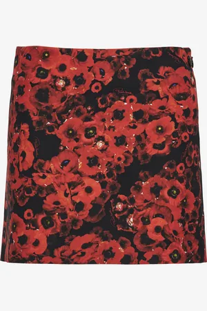 Roberto Cavalli Miniskirt with Flower print