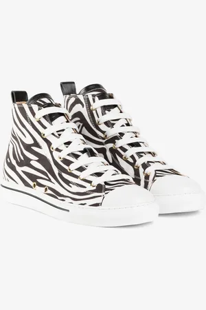 Roberto Cavalli Zapatillas Hi-Top con estampado Zebra