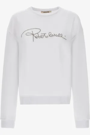 Roberto Cavalli Sweatshirt with signature