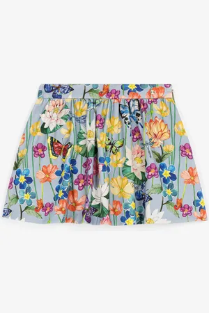 Roberto Cavalli Falda con estampado Flower