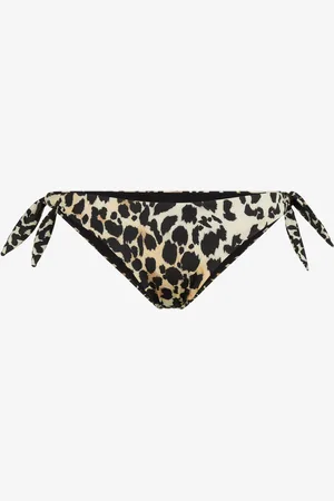 Roberto Cavalli Braga de bikini con estampado Queen of Sicily