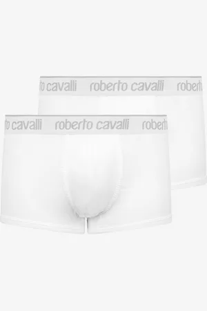 Roberto Cavalli Pack De Dos Bóxer Con Logotipo En La Tira