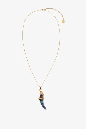 Roberto Cavalli Collar Con Colgante Fang
