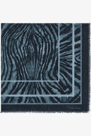 Roberto Cavalli Shawl with Freedom print