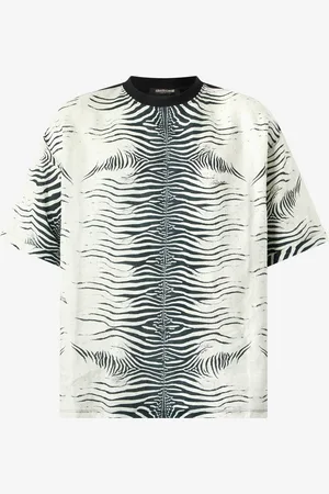 Roberto Cavalli Camiseta con estampado cebra