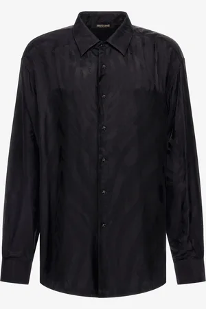Roberto Cavalli Camisa con Logo Bordado