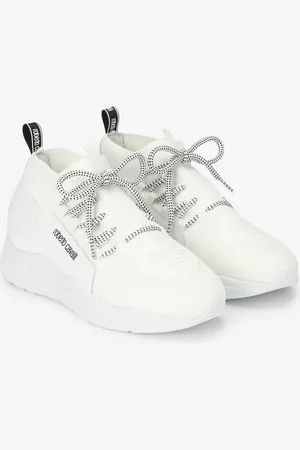 Roberto Cavalli Man Leather Running Shoes