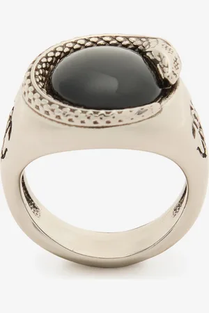 Roberto Cavalli Anillo de cóctel con serpiente