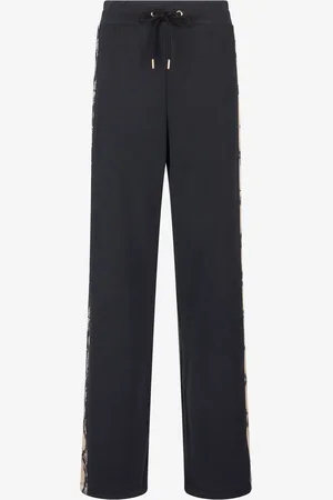 Roberto Cavalli Trousers with snake bands