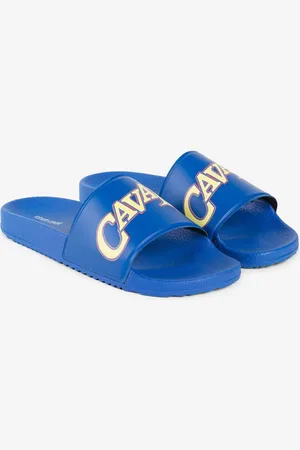 Roberto Cavalli Sandalias con logo estampado