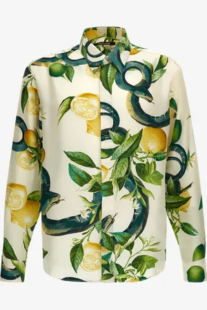 Roberto Cavalli Lemon print shirt