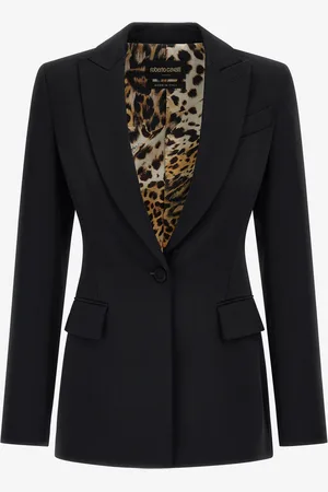 Roberto Cavalli One button blazer
