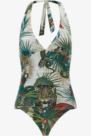 Roberto Cavalli Bañador Entero Con Estampado Jungle