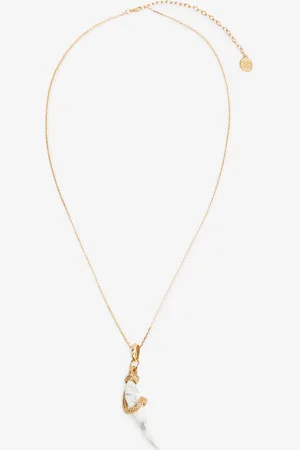 Roberto Cavalli Collar Con Colgante Fang
